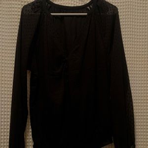 Cute black button up body suit